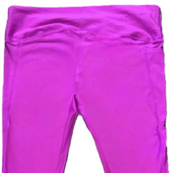 Under Armour UA Purple HeatGear No-Slip Training Pocket Leggings Size XXL - Picture 10 of 15